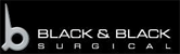 Black and Black Surgical Logo
